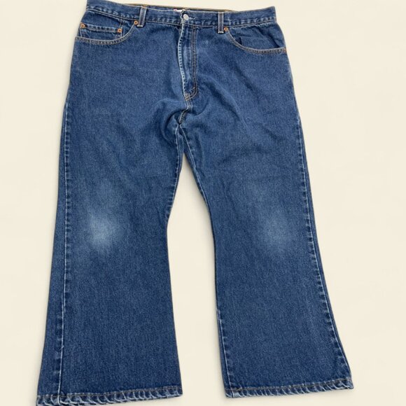 Levi's Blue Bootcut Jeans for Men - Picture 6 of 15